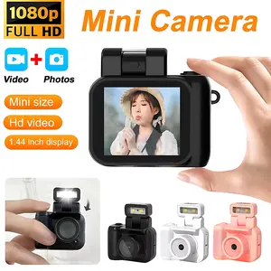 Portable Mini Digital Camera, 1 Count 1080P HD Mini Digital Camera with LCD Screen, Flash Light, Rechargeable Lithium Polymer Battery Camera, Portable Travel Camera