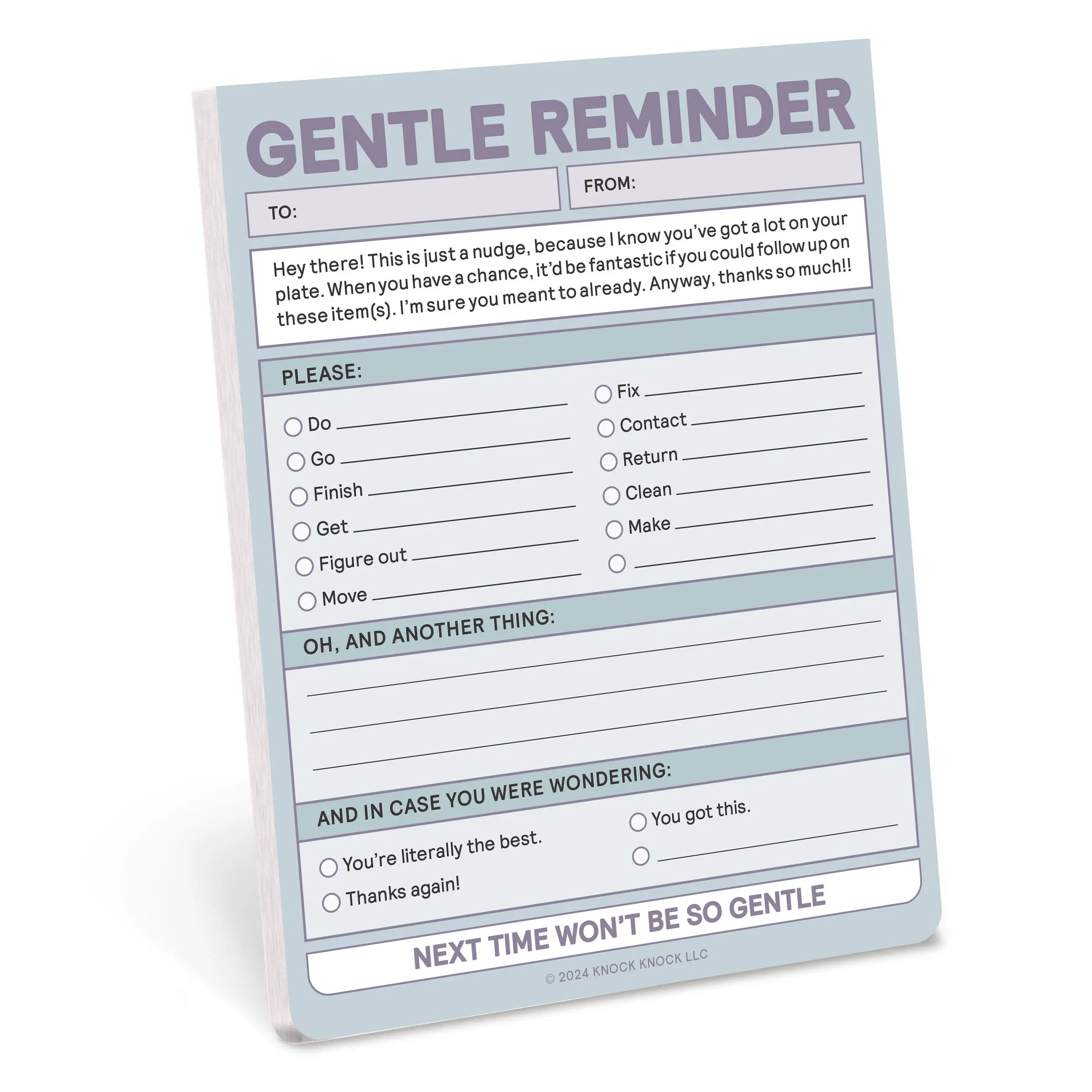 Gentle Reminder Nifty Note