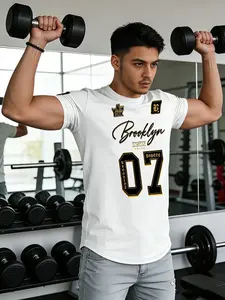 Summer Graffiti Couple Sports Baseball Jacket, New Loose Oversize Drop Shoulder Short Sleeve, Youth Trendy Street Style, Breathable Fabric