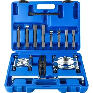 Heavy Duty 5-Ton Bearing Puller Set | 14 count Wheel Hub Axle Puller Kit, 2" and 3" Splitters Gear Removal Tool, Bearing Separator Puller Kit for Automotive Repair