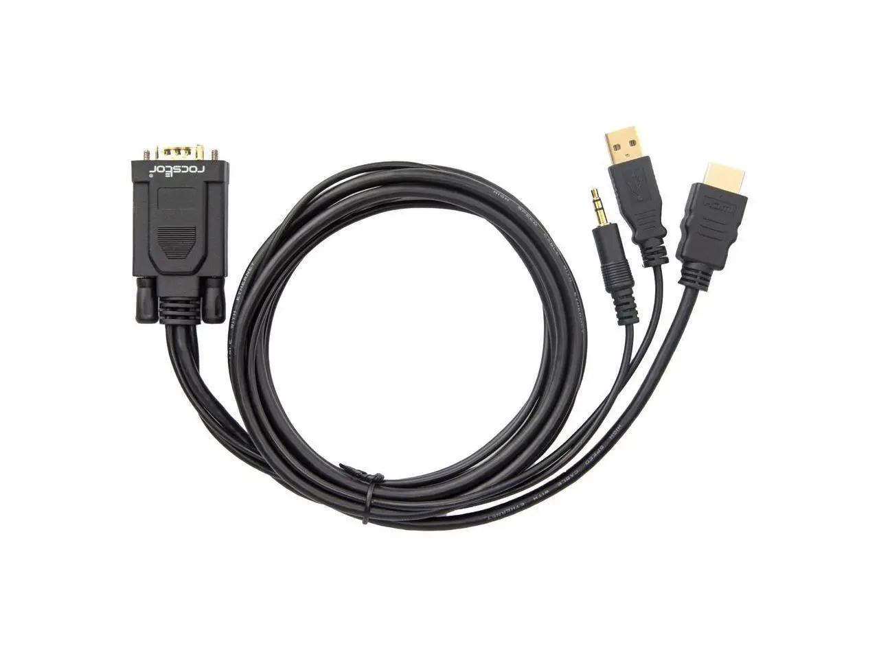 Rocstor 6ft HDMI/VGA Video Cable 15PIN Y10C264B1 Rocstor 6ft HDMI/VGA Video Cable 15PIN Y10C264B1