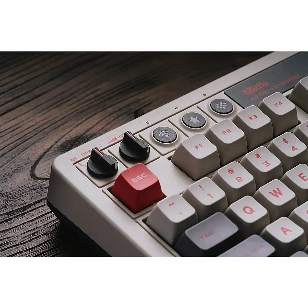 8BitDo - Retro Joystick and Mechanical Keyboard - N Edition