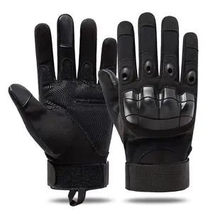 Tactical Gloves for Men, Touchscreen Motorcycle Gloves with Hard Shell & Palm Padding for Sports Motorcycle Cycling Tactical Airsoft Paintball Hunting Hiking Camping Climbing