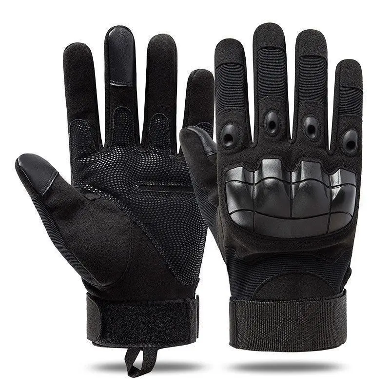 Tactical Gloves for Men, Touchscreen Motorcycle Gloves with Hard Shell & Palm Padding for Sports Motorcycle Cycling Tactical Airsoft Paintball Hunting Hiking Camping Climbing