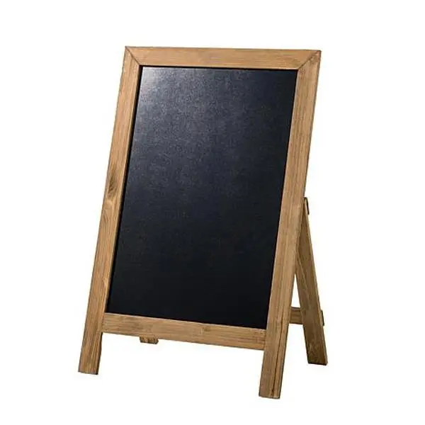 Glitzhome 29.75" Farmhouse Wood Chalkboard Hanging or Standing Decor