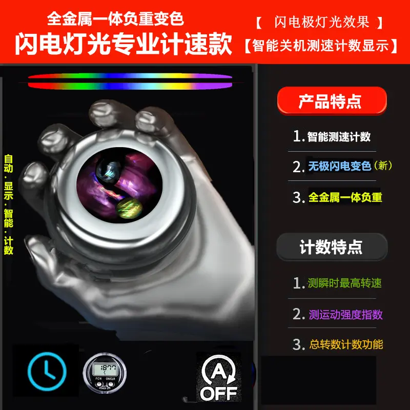 Self starting all metal intelligent coun