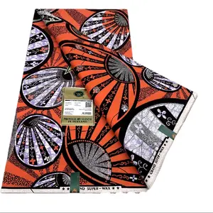 Authentic Grand Super wax 100%Cotton 6yards