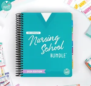 The Complete Nursing School Bundle 2026 Edition Spiral Bound Study Companion for Nursing Students with Essential Concepts & Quick Reference Guides