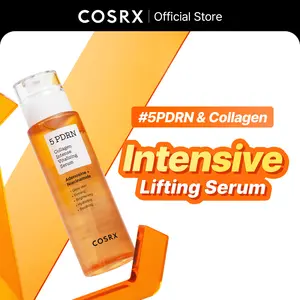 [NEW] [COSRX Official] 5 PDRN Collagen Intense Vitalizing Serum 100 mL / 3.38 fl oz | Daily Boost Serum for Vitality, Glow, Firmness, and Vitalizing with 5 PDRN & Collagen |  Daily Skin Repair, K-Beauty Radiance Lightweight