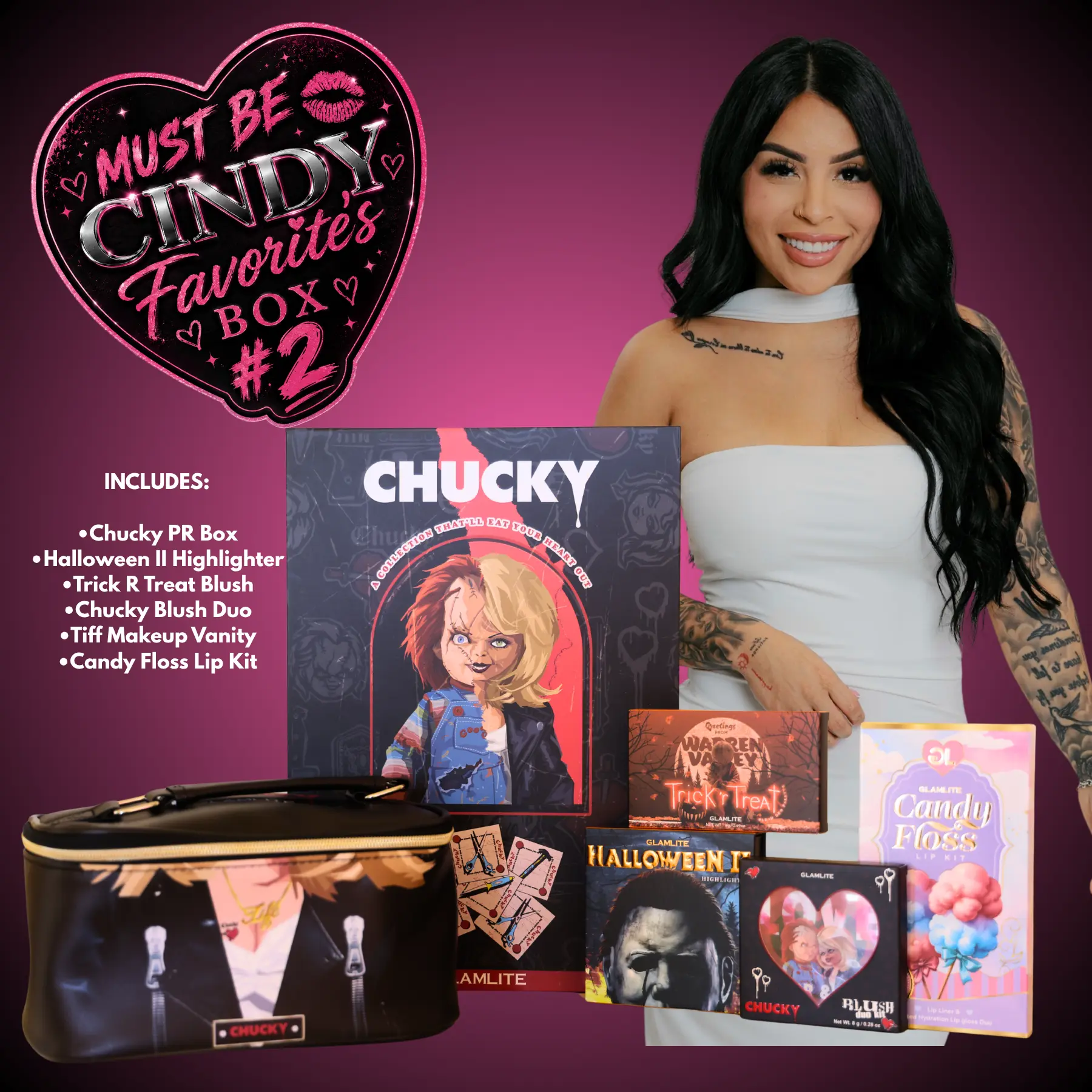 MustBeCindy "HORROR Favorites" Glamlite Bundle