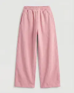 Zoleado Heavyweight Boxy Sweatpants – Acid Wash Pink