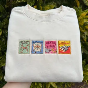 Amaze Amaze Amaze Embroidered Sweatshirt, Project Hail Mary Crewneck, Rocky Jazz Hands Sweatshirt, Sci Fi Bookish Gift, Andy Weir Fan