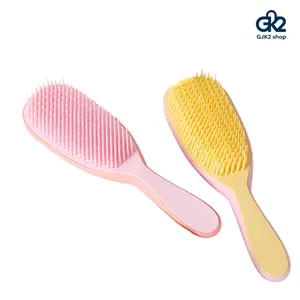Viral TikTok Air Cushion Massage Hair Brush, Anti-Tangle Detangling Comb with Soft TPEE Bristles, Scalp Massage Brush for Wet & Dry Hair