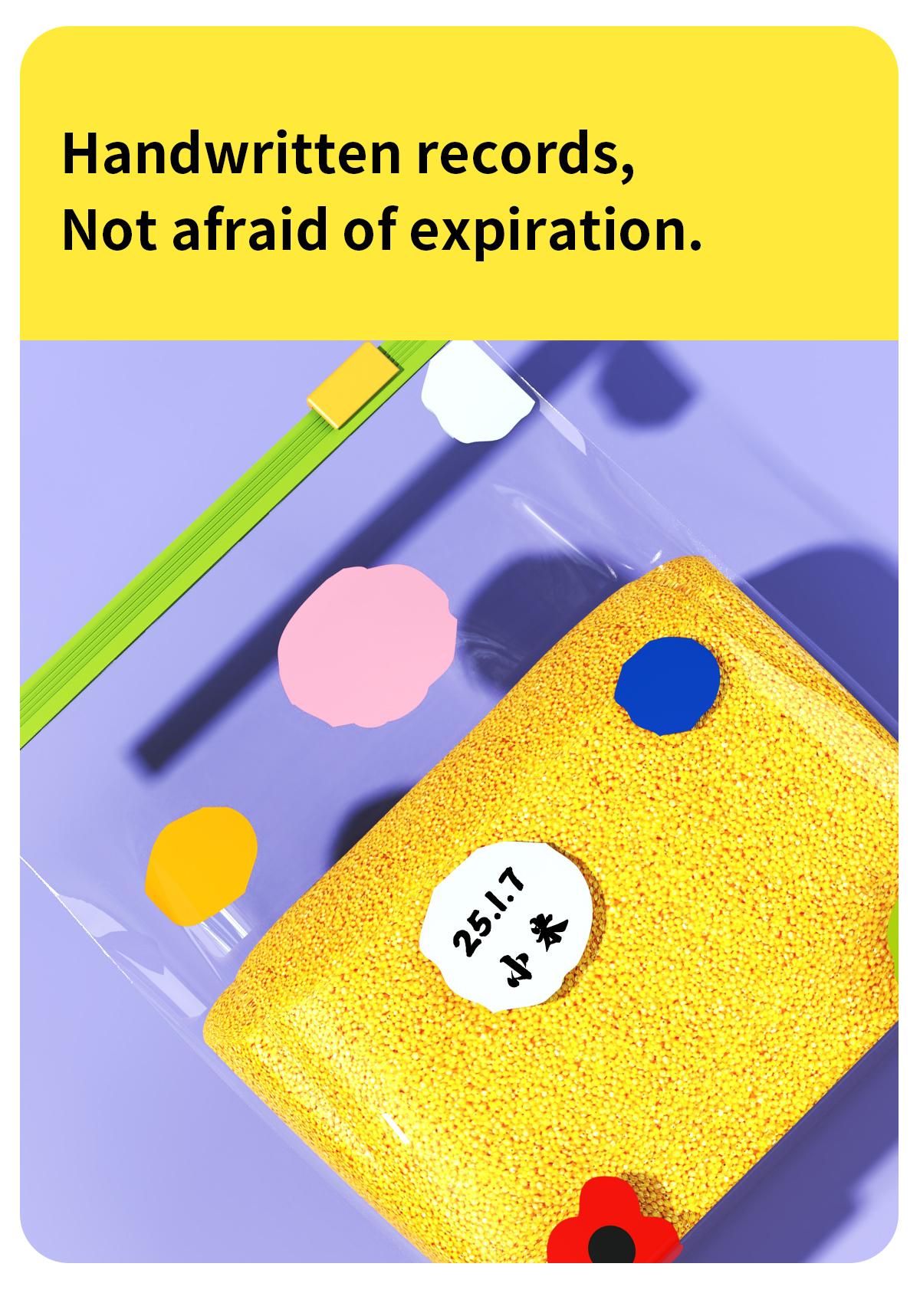 Sealed bag, food preservation bag, household self sealing bag, plastic sealing, thickened refrigerator storage, refrigeration special packaging with sealing tape