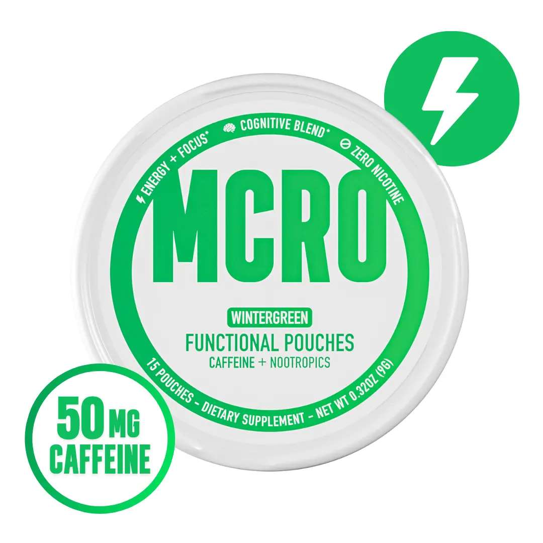 MCRO Energy Pouches - Wintergreen
