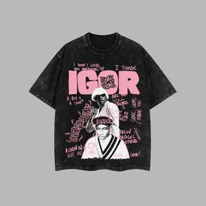 Tyler Okonma Igor Sketchbook Retro Unisex Acid Washed T-Shirt, The Creator 100% Heavyweight Cotton Music Hiphop Shirt,Hoodie, Gift For Fan Menswear, Hiphop Tour Shirt Streetwear