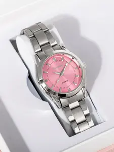 Women's Minimalist Business Round Dial Analog Quartz Watch, Trendy All-match & Exquisite Watch for Birthday Gift without Box, Casual Trendy Wristwatch