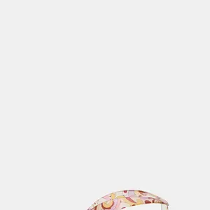 Steve Madden Trella Jelly Pink Print