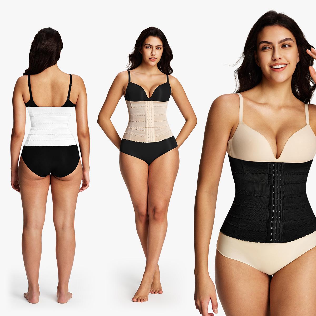 Nebility Women's Waist Cincher Belt - Adjustable Tummy Control Body Shaper, High Elasticity Abdominal Binder, Comfortable Basic Womenswear Compression Minimalist SpringStatements Nebility Women's Waist Cincher Belt - Adjustable Tummy Control Body Shaper, High Elasticity Abdominal Binder, Comfortable Basic Womenswear Compression Minimalist SpringStatements