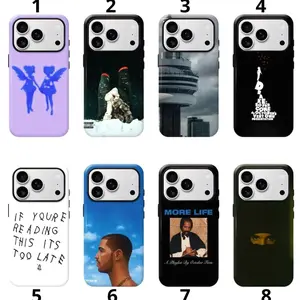 D-Drake album cover phone case Compatible with iPhone X, 11, 12, 13, 14, 15, 16, 17 Series & Galaxy Series