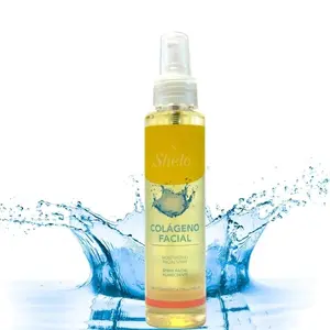 Sheló Nabel Facial Collagen Moisturizing Spray | Hydration for Dry Skin | 4.73 fl oz (140 ml)