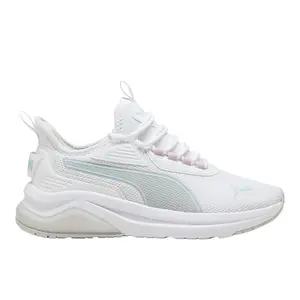 PUMA Womens Amplifier Lace Up Sneakers Shoes Casual - White