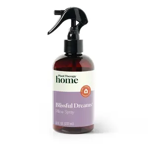 Plant Therapy Home Blissful Dreams Lavender Pillow and Linen Mist and Room Spray, for Relaxation & Sleep, Powered by Essential Oils Like Lavender & Roman Chamomile, Aromatherapy Sleep Spray, 8 oz