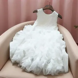 1pc Christmas A-Line Party Style Girls' Dress Fashion Mesh Dress for Prom Performance Daily Korean Style Clothing Korean Style Clothes Designer Items High Quality Christmas Apparel