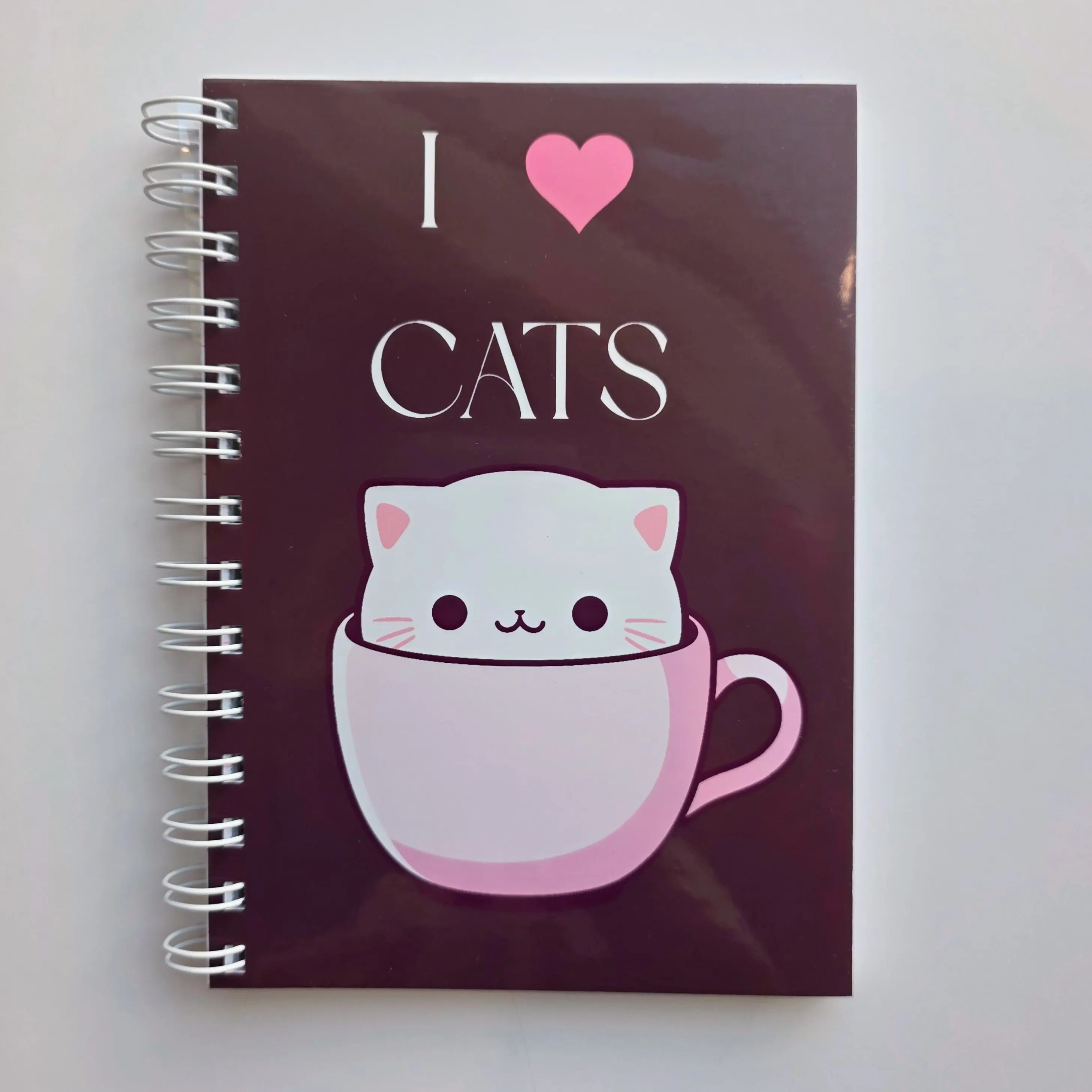 I love Cats – Brown Notebook 5.5"x7"