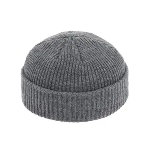 Knitted Beanie - Soft Knit Fabric, Ideal for Cold Weather, Versatile Design, Comfortable Fit