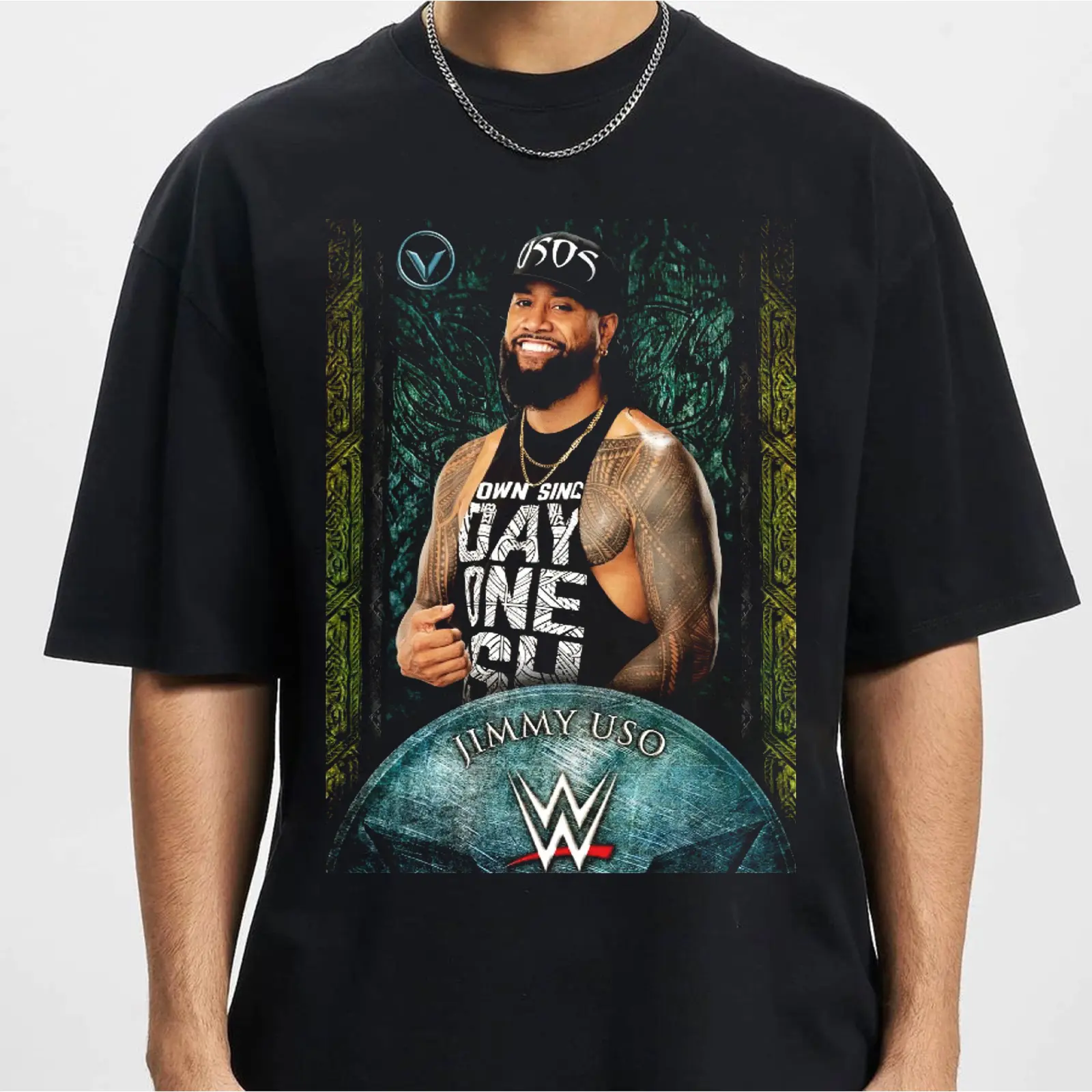 Jimmy Uso Bloodline WWE Sticker for Laptop & Phone