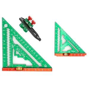 7.5" Pro Square + 4.5" Mini Pro w/Level + 1.5" Jigs + Holder - The Mexican Carpenter Edición Elite Set