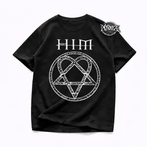 HIM T-Shirt – Rock Music Band Merch, Razorblade Romance Album Tee - Unisex Clothing