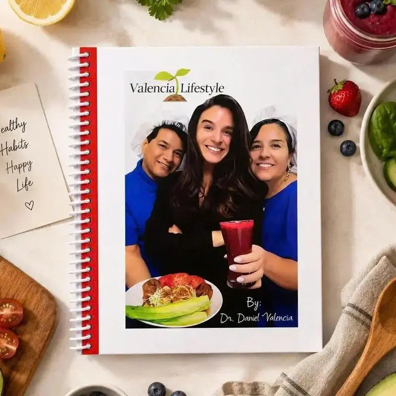 Dr. Valencia Diet Book: Bilingual English & Spanish Healthy Eating Guide | Meal Planner, Nutrition Tips, Gluten-Free & Vegan Recipes for Healthy Living