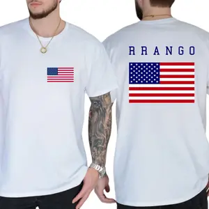 American Flag RRANGO Shirt – Minimal Patriotic USA Tee, Independence Pride Design, Unisex 4th of July Top, Freedom Style