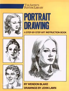 USED-Portrait Drawing: A Step-By-Step Art Instruction Book by Blake, Wendon (Paperback)