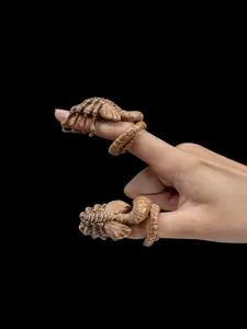 Facehugger finger and overgo versions | 3d printed chess set | 12k resolution | hand-painted