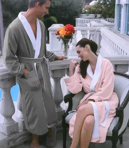 The Luxe Robe - Full-Length Spa-Inspired Loungewear with French Terry Lining & Soft Microfiber Fabric for Year-Round Comfort