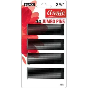 Annie #3103 2-3/4" Jumbo Pins Black