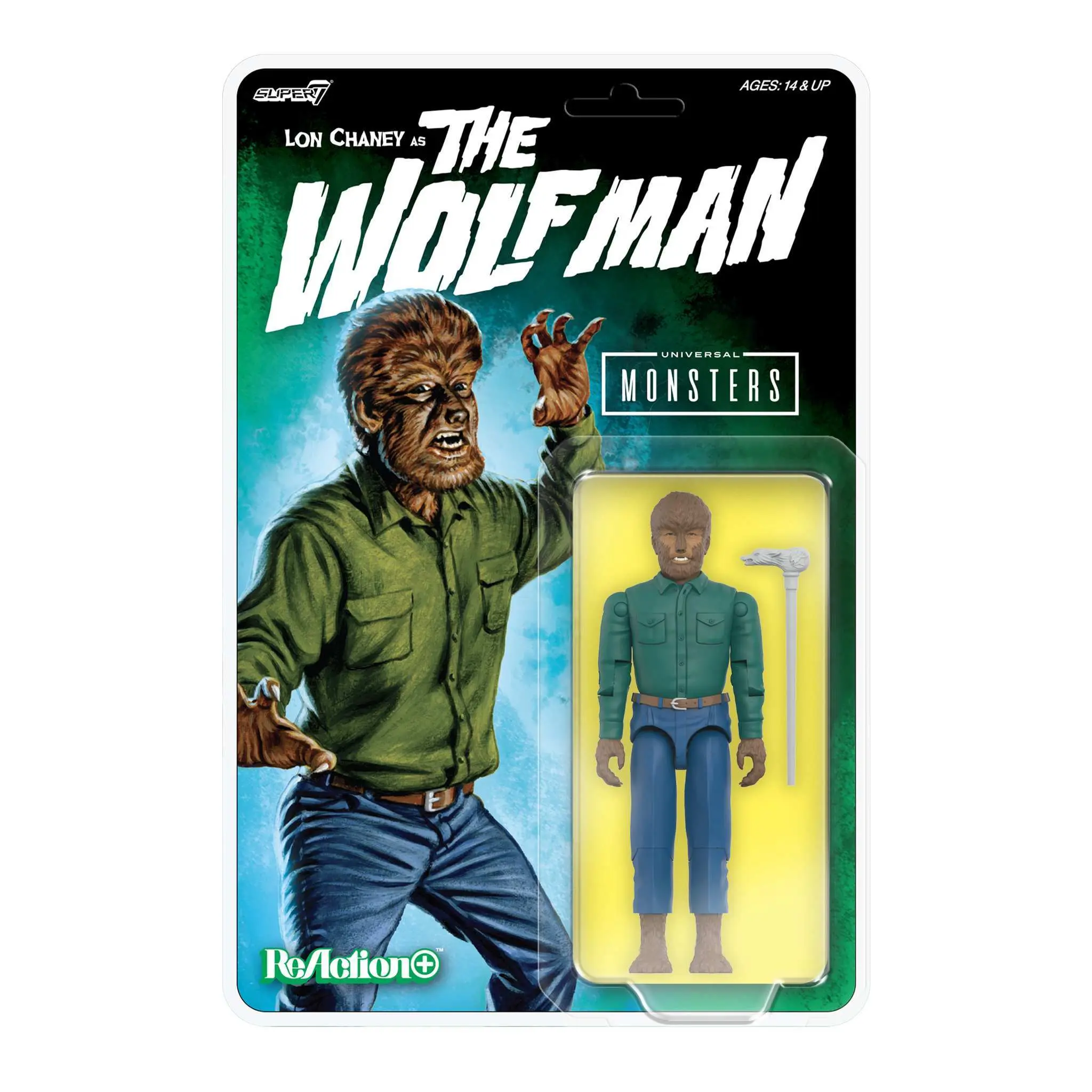 Super7 Universal Monsters ReAction+ Wave 01 - The Wolf Man Super7 Universal Monsters ReAction+ Wave 01 - The Wolf Man