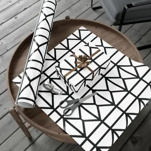 Ki Kanji Japanese Inspired Pattern Design Gift Wrap Paper