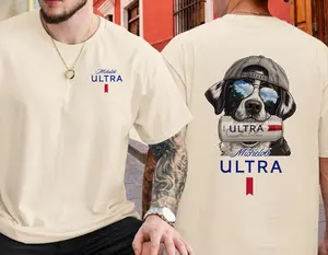 Comfort Colors Michelob Ultra Shirt, Ultra And Dog Shirt, Versatile Unisex Casual Wear, Cool Graphic Tee for Men, Gift for Beer Lovers