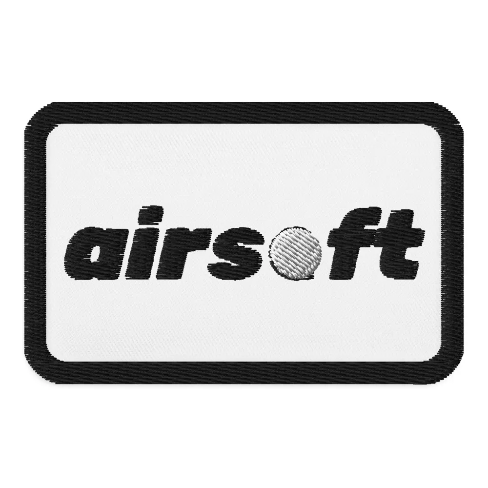 Airsoft Logo with BB 'O' Soft Air Hobby Emblem Embroidered patches