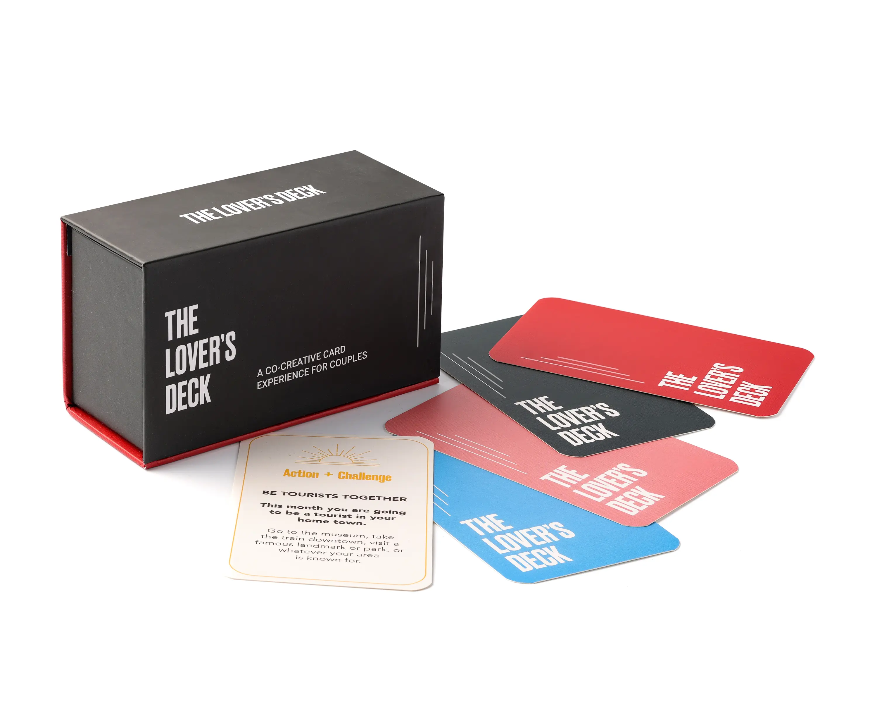 The Lovers Deck - Card Game for Couples | Deepen Connection & Intimacy, Strengthen Mutual Dreams & Goals + Get Inspired Together with 110 Relationship Prompts