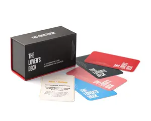 The Lovers Deck - Card Game for Couples | Deepen Connection & Intimacy, Strengthen Mutual Dreams & Goals + Get Inspired Together with 110 Relationship Prompts