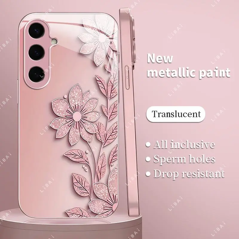 Suitable for [Galaxy S24] Brand new premium phone case, affordable price, multiple colors available, drop-proof and fingerprint-resistant YM99