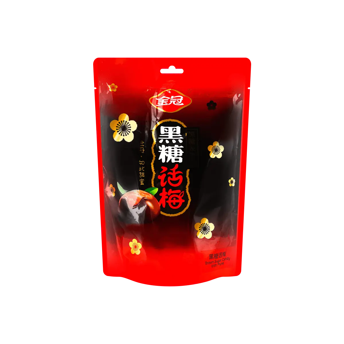 JINGUAN Brown Sugar Plum Candy with Plum Filling - Hard Candy, 180g Bag JINGUAN Brown Sugar Plum Candy with Plum Filling - Hard Candy, 180g Bag