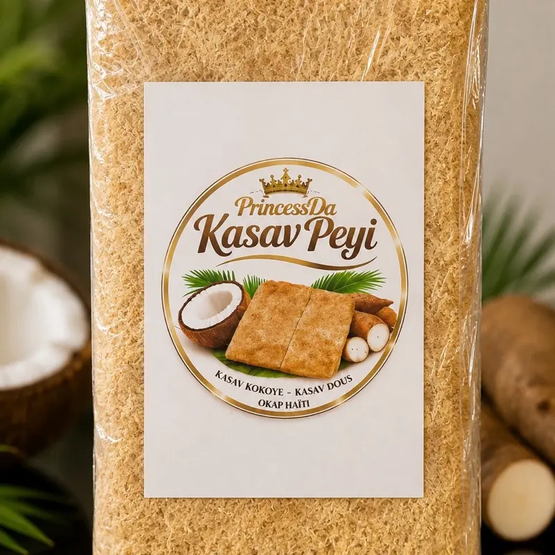 Kasav Haiti 100% organic