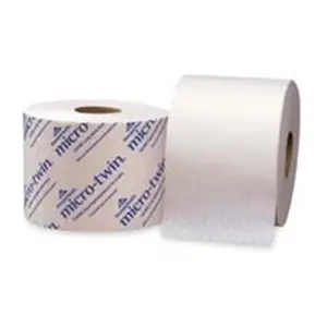 212 MAIN High-Capacity Micro-Twin Recycled 2-Ply Toilet Paper, 1000 Sheets per Roll, 3.9in x 4in Size, 48 Rolls per Case, Tissue, Two-Ply