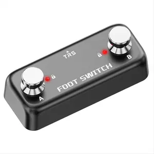 New Amplifier Double Pedal External Foot Switch Double Step Nail Momentary Switch Ampero Pedal BEAT BUDDY Pedal